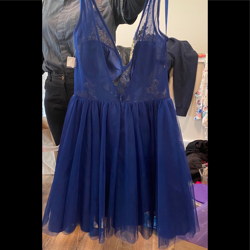 🎉HP🎉 NWT 50% Jc size 9 blue cocktail party - Picture 5 of 10